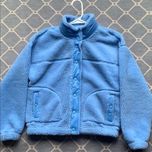 BLUE SHERPA FLEECE